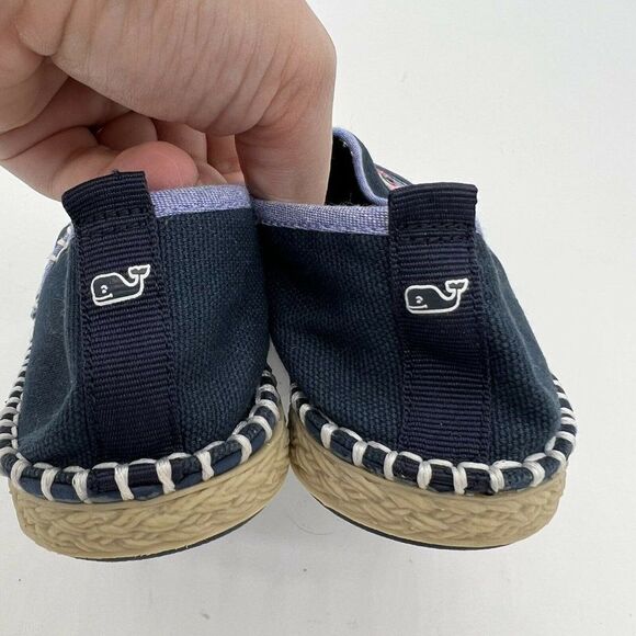 Sperry Skysail Vineyard Vines Whale Shoes Girls Size 13M blue - Picture 5 of 8